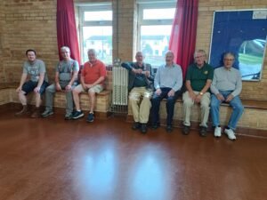 The "Crazy Gang" at the end of the final ModelRailex, September 2025